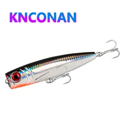 Popper Topwater – Señuelo superficie agua salada para lucio