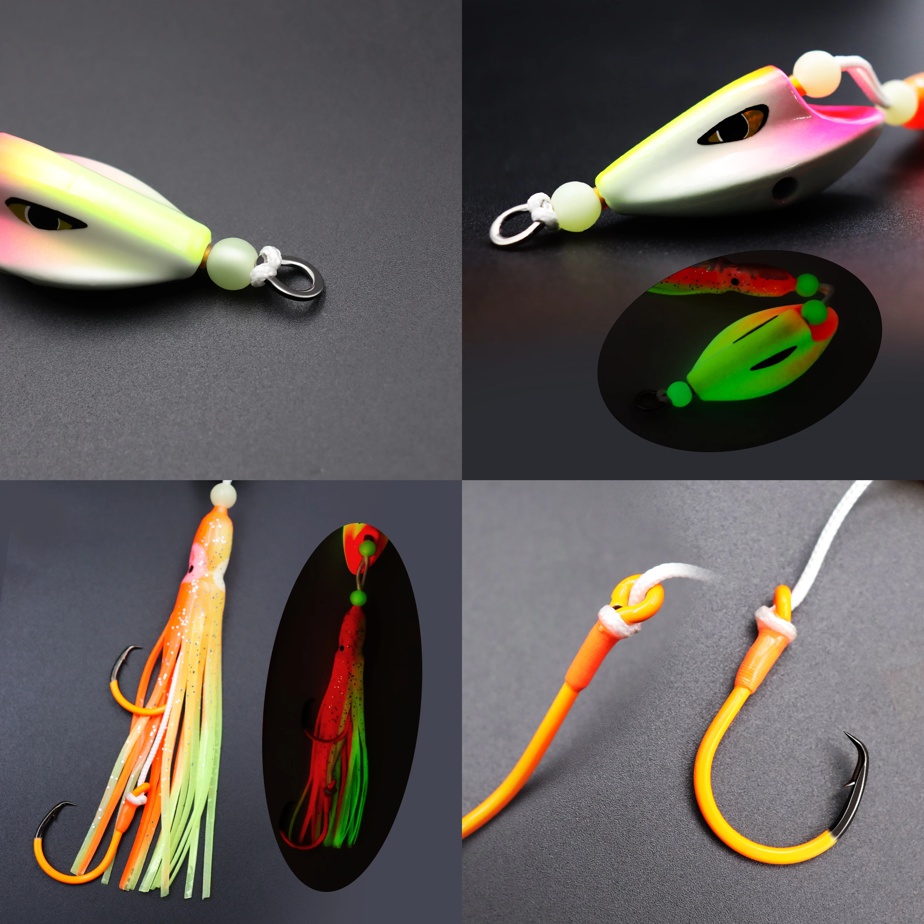 Anzuelos de Pesca en Mar ZYZHE, 100g 150g 200g, Señuelo de Pesca en Alta Mar para Atún, Marlin, Pez Espada, Aparejos de Pesca con Cebo de Agua Salada - imagen 5