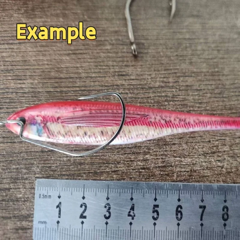 Swolp T-Tail Swimbait Señuelo de Pesca Suave 12cm 11g Hundido - imagen 2