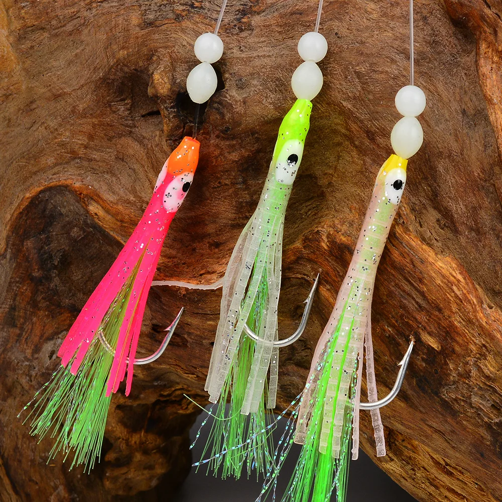 Aparejos Sabiki Luminosos para Caballa y Calamar – Pesca de Mar - imagen 2