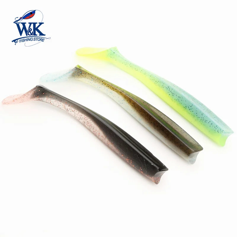 5pcs 10cm Soft Bait Big Paddle Tail Shad for Pike Zander Freshwater Fishing Lures Eel Swimbait Colorful Soft Lure