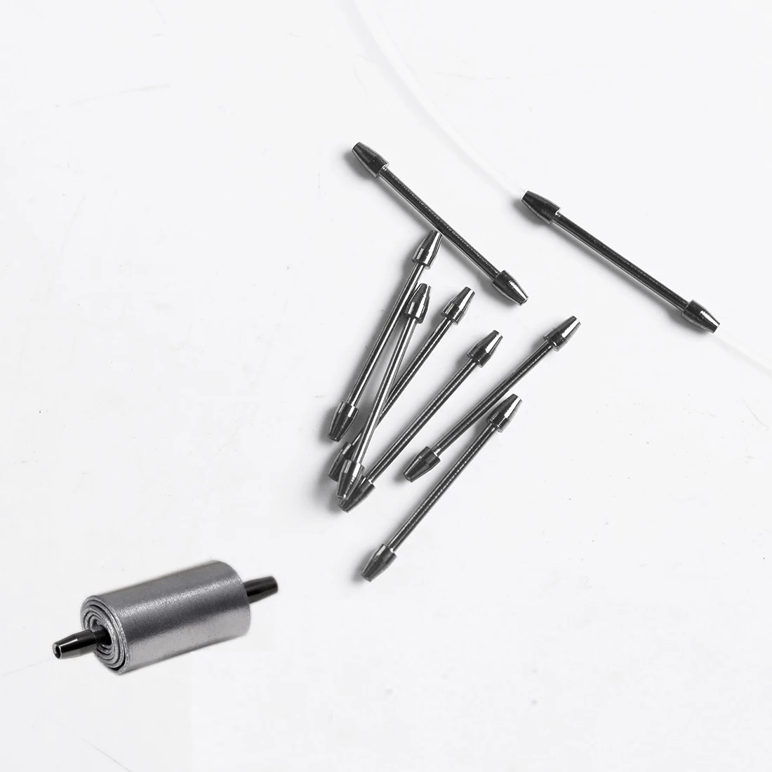 Soporte de concha de plomo de Metal atlético, línea de soporte de concha de estaño, accesorios de equipo de pesca, suministros de pesca, asiento de concha de plomo, 30 piezas - imagen 4