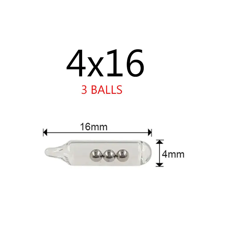 4mm 16mm 3balls