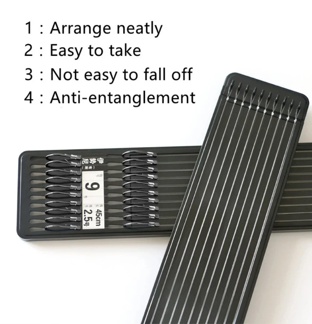 20 anzuelos/10 pares de pomelo dorado, nuevo equipo de pesca de embalaje fino, sedal, anzuelo de pesca de doble anzuelo, cebo de equipo de pesca - imagen 3