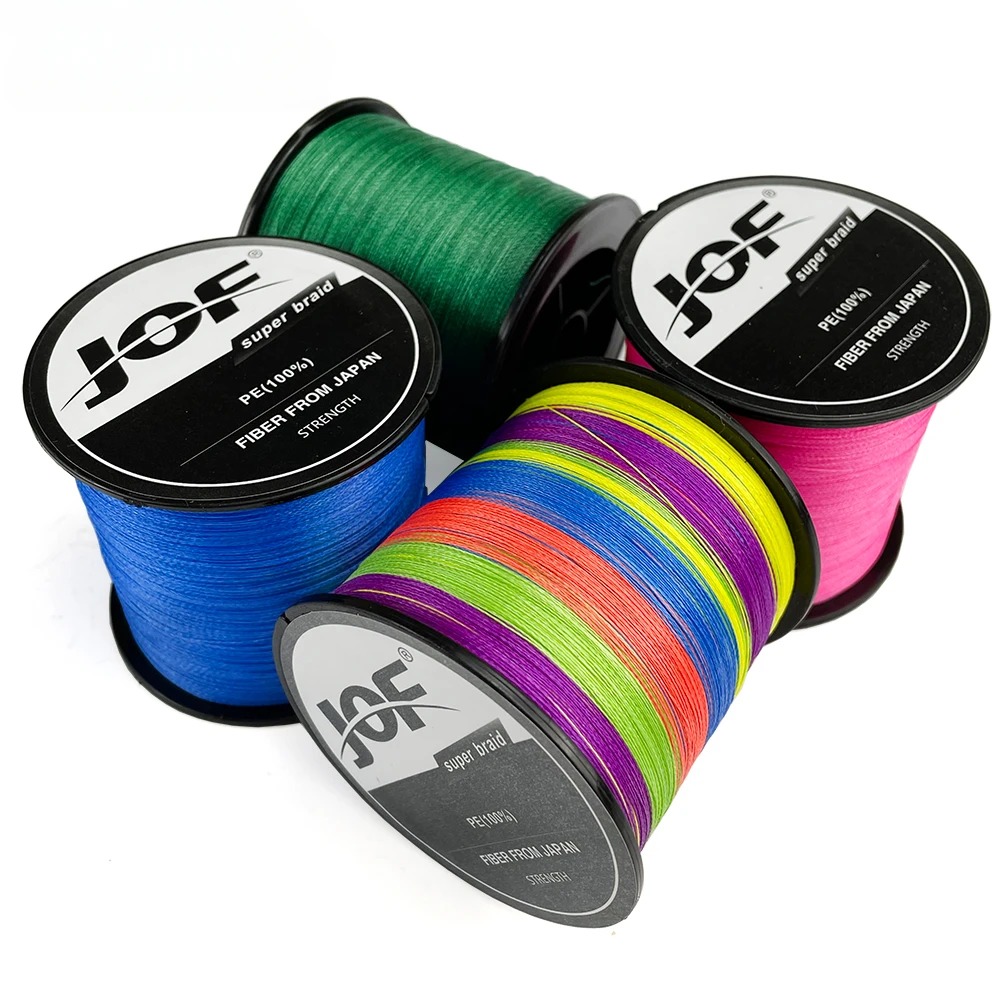 JOF-alambre trenzado de 4 hebras, 300M, 10-80LB, carpa con mosca, multifilamento de PE japonés, hilo de Pesca súper fuerte, alambre de mar, Pesca de agua salada - imagen 3