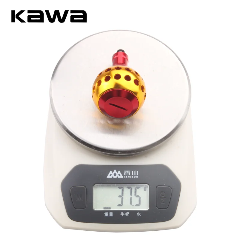 Kawa-perilla de mango de carrete de pesca giratorio, accesorio de balancín de pesca, peso 37,5g, 2 rodamientos de piezas - imagen 5