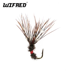 Wifreo-SEÑUELOS DE pesca con mosca Tenkara, 6 piezas, #12