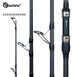 BIUTIFU BIGFISH caña de carpa T800 carbono viaje surfcasting