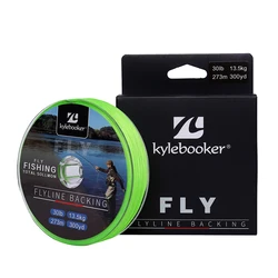Hilo trenzado para trucha 20-30 LB, colores naranja y verde