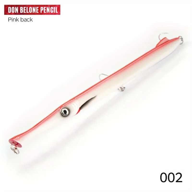 Señuelos de Pesca de fundición larga, color aleatorio, 1 unidad, para Leerfish Bluefish y trucha, 225mm/23g, Stickbait Pesca - imagen 5