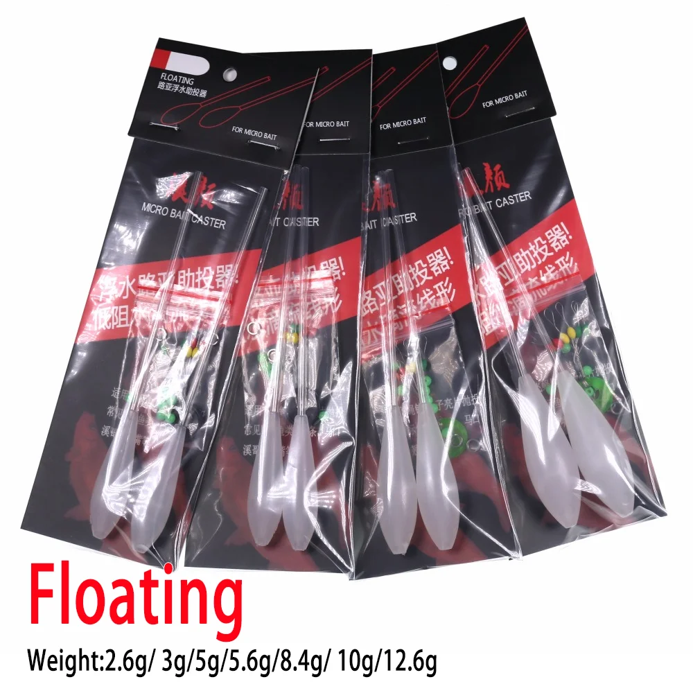 Wifreo-señuelo acrílico para pesca con mosca, Micro señuelo para pesca con mosca, Bobber para caña giratoria - imagen 5