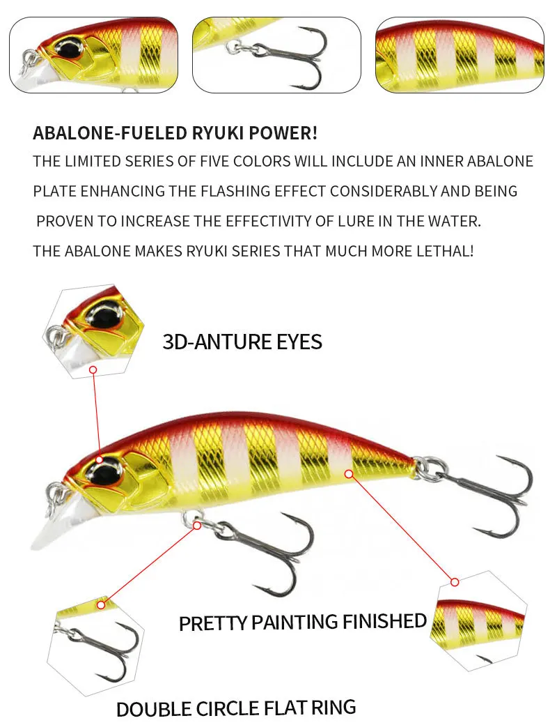 Experimente el mejor señuelo de pesca con colores vibrantes y diseño avanzado para la máxima eficiencia de captura