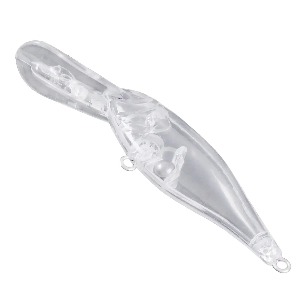 Señuelo Minnow sin pintar transparente para personalizar jerkbait - imagen 5