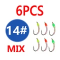 6 piezas talla 14 MIX