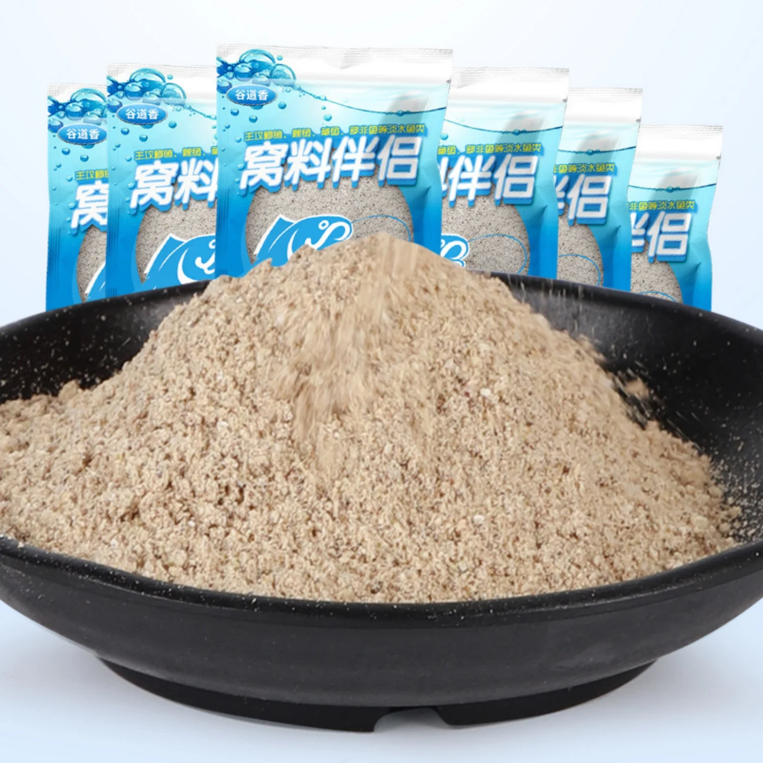 Cebo de pesca de 160g, cebo en polvo de proteína de grano concentrado atrayente para carpa, hierba cruciana, carpa, cabeza grande, portátil - imagen 3