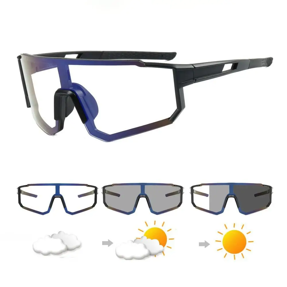 Gafas de sol protectoras para ciclismo, lentes de sol a prueba de viento, gafas de conducción al aire libre, gafas Punk negras, equipo de ciclismo - imagen 5