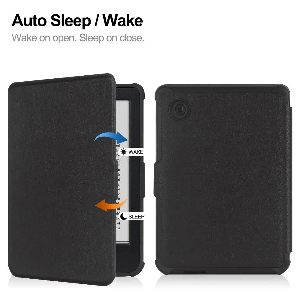 Para KOBO Clara Color/BW/2E Funda para lector electrónico de 6 pulgadas 2024 nueva Funda inteligente N367 TPU Funda Auto Sleep/Wake carcasa protectora - imagen 2