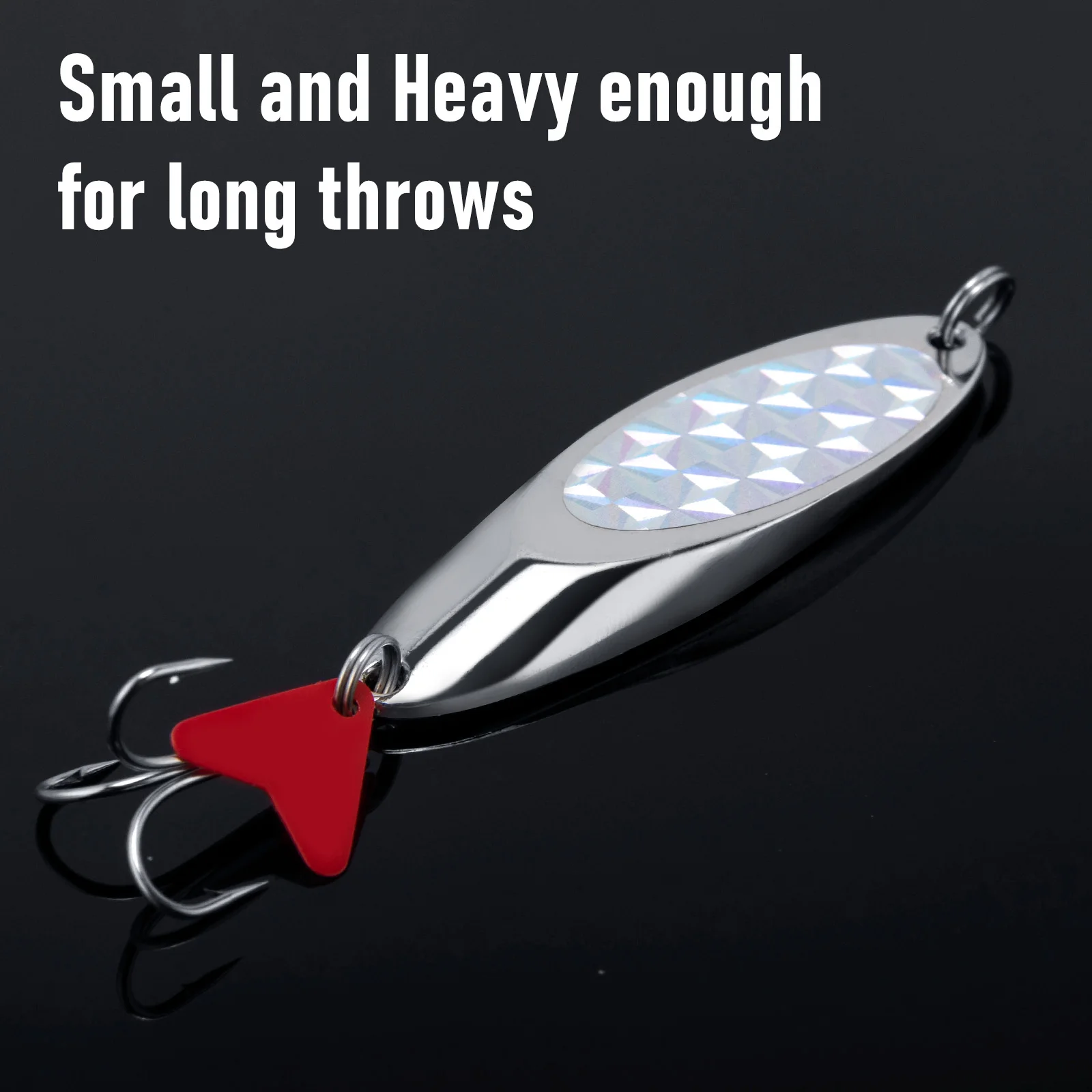 Señuelo Metal Jig Spoon para pesca al curricán y jigging - imagen 3