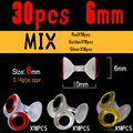 30pcs 6mm mix