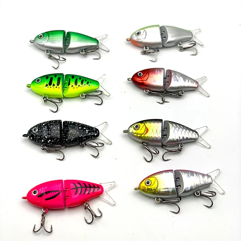 Señuelo swimbait hundimiento lento Testar Two Joints Pencil - imagen 5