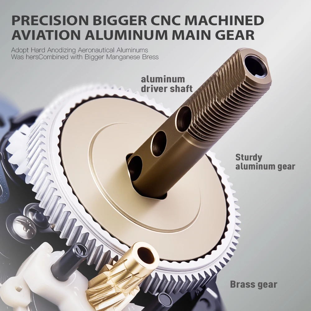 Carrete de Baitcasting de aleación SOLOKING ASHMOON 12 + 1BB 6KG de potencia carrete BFS de mango largo/carrete de todo uso/carrete de pesca en el mar - imagen 3