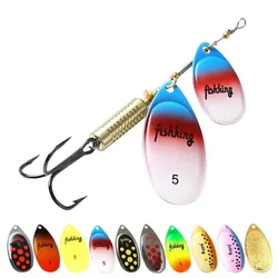 Spinnerbait 20g doble lentejuela – Cebo giratorio para lubina y lucio