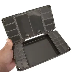 Caja de aparejos para carpa con compartimentos PVC para señuelos