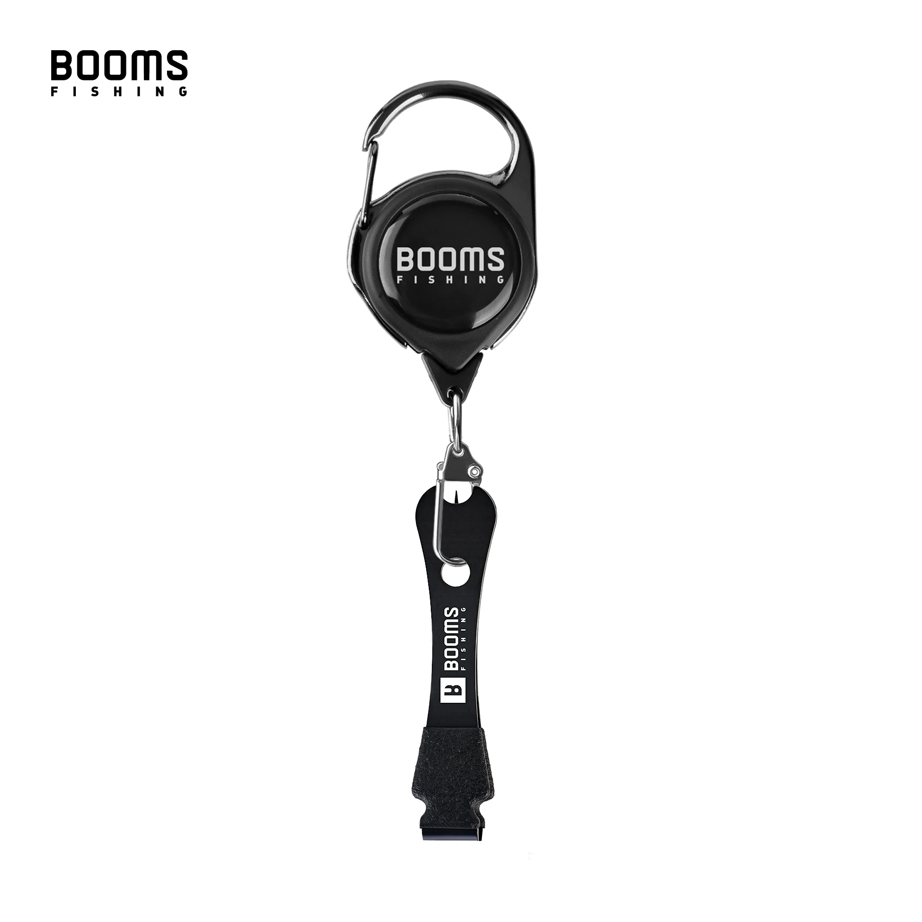 Un soporte de línea de pesca retráctil compacto y versátil diseñado para conveniencia y facilidad de uso