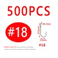 500PCS Size 18