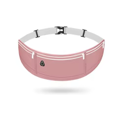 Riñonera para correr impermeable a la moda, riñonera deportiva ligera Invisible, tira reflectante, riñonera transpirable, bolsa para teléfono