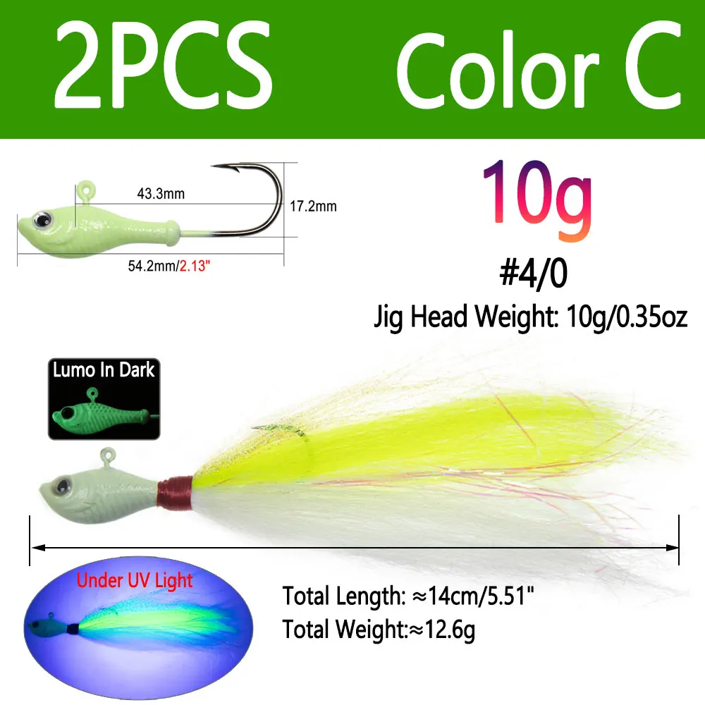 10g 2pcs Col C