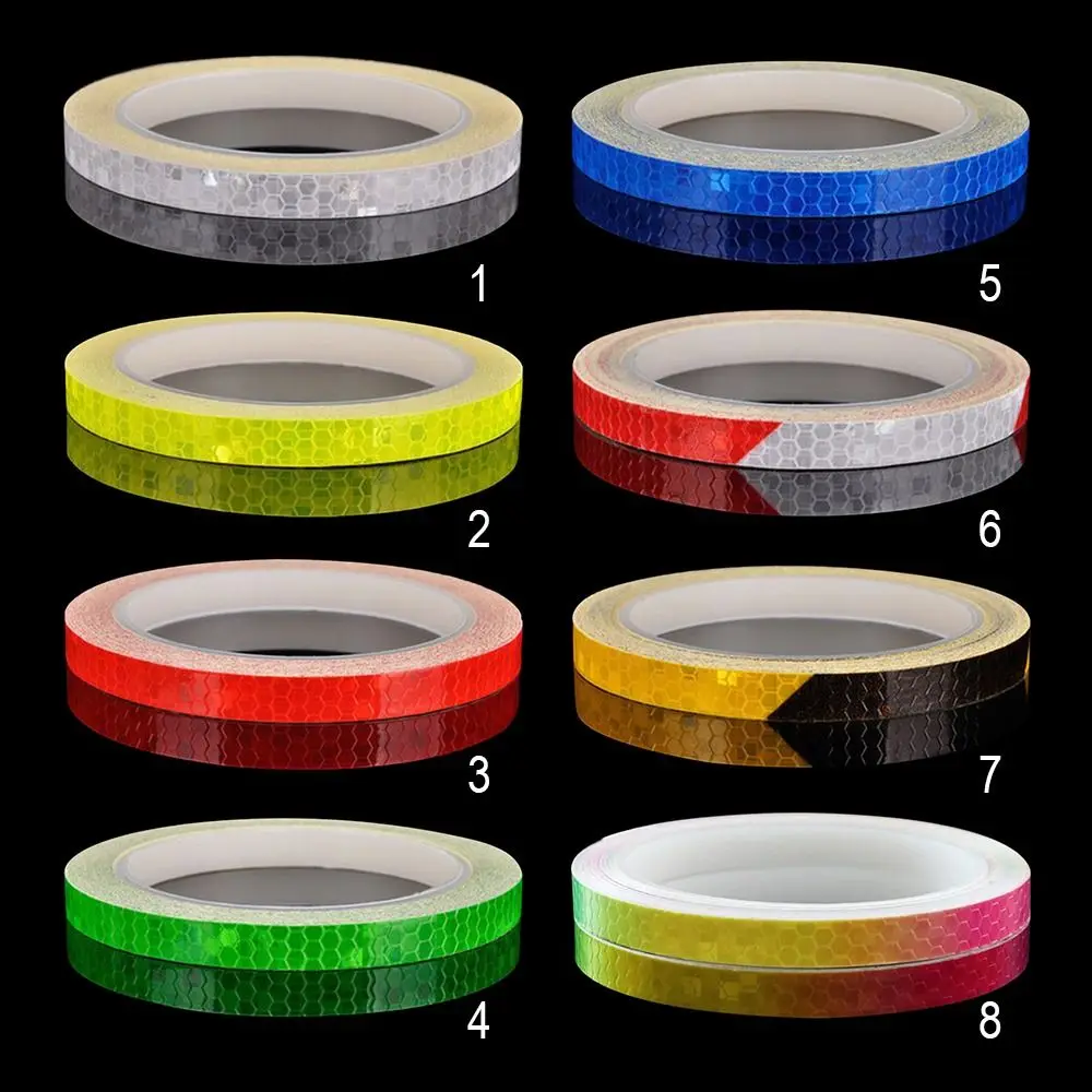 Cinta reflectante adhesiva para bicicleta – Seguridad nocturna para ruedas - imagen 3