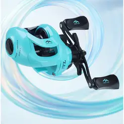Carrete Baitcasting TT200 verde 7.2:1 – Aluminio 4+1 rodamientos