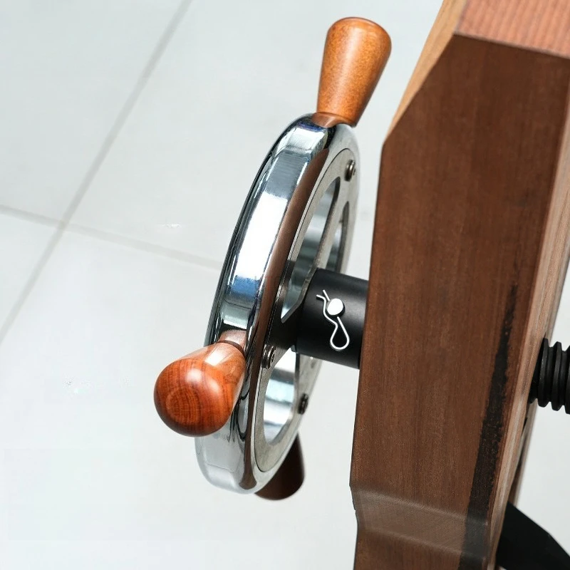 Tornillo de banco ajustable con soporte paralelo X — robusto - imagen 5