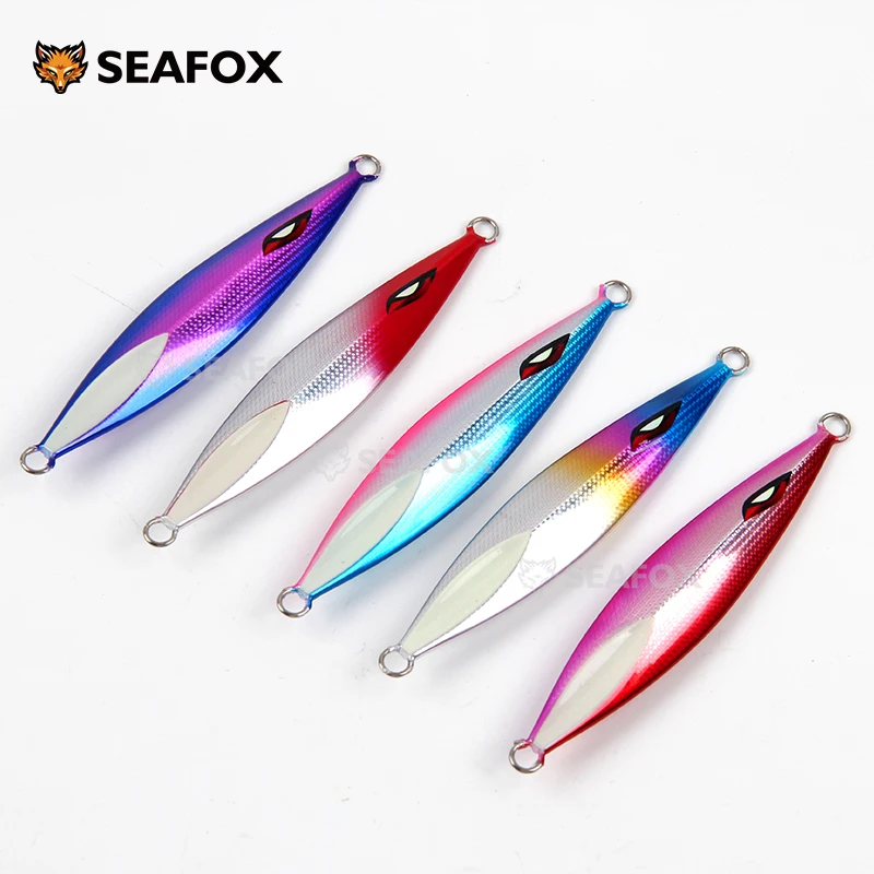 SF051 Slow Fall Jig metálico – Cuchara jigging para pesca de mar - imagen 3