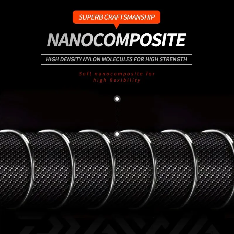 Sedal de pesca de nailon transparente, hilo de monofilamento superfuerte de hundimiento de 100M, Material japonés de alta calidad para carpa - imagen 4