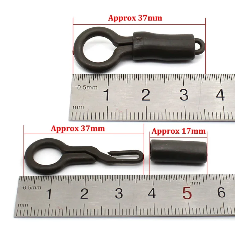 Clips de plomo traseros para carpa con manga de silicona - imagen 4