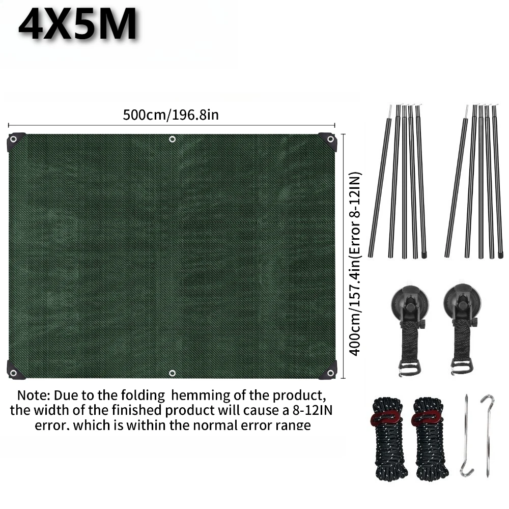 4X5M Green and White