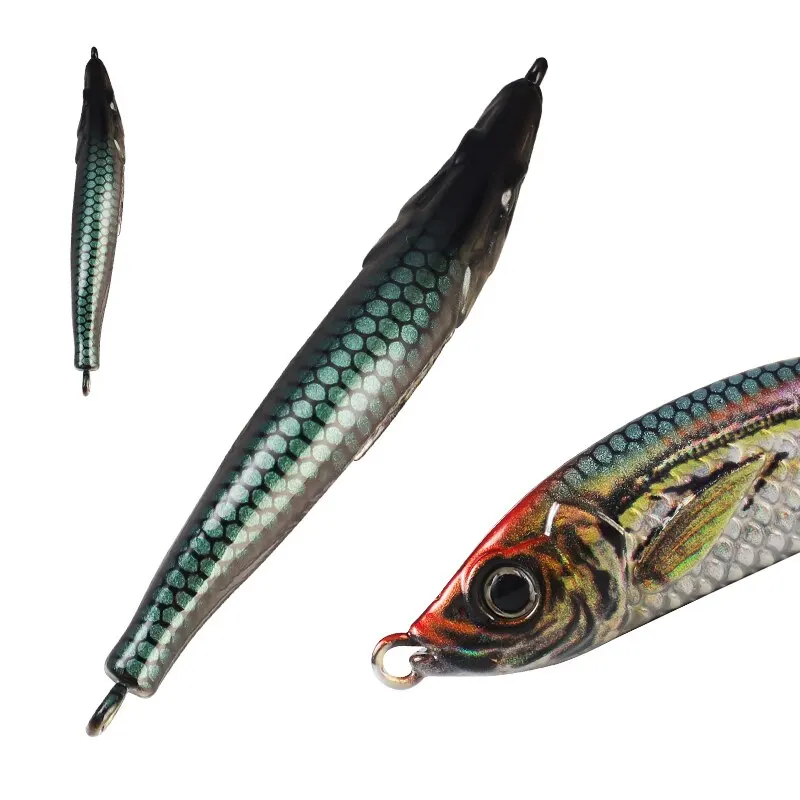 TAIYU Little Jack – Cuchara Metálica Luminosa 60g para Jigging Lento y Shore Casting - imagen 3