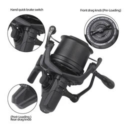 Carrete Giratorio Rollfish – Resistente al agua salada