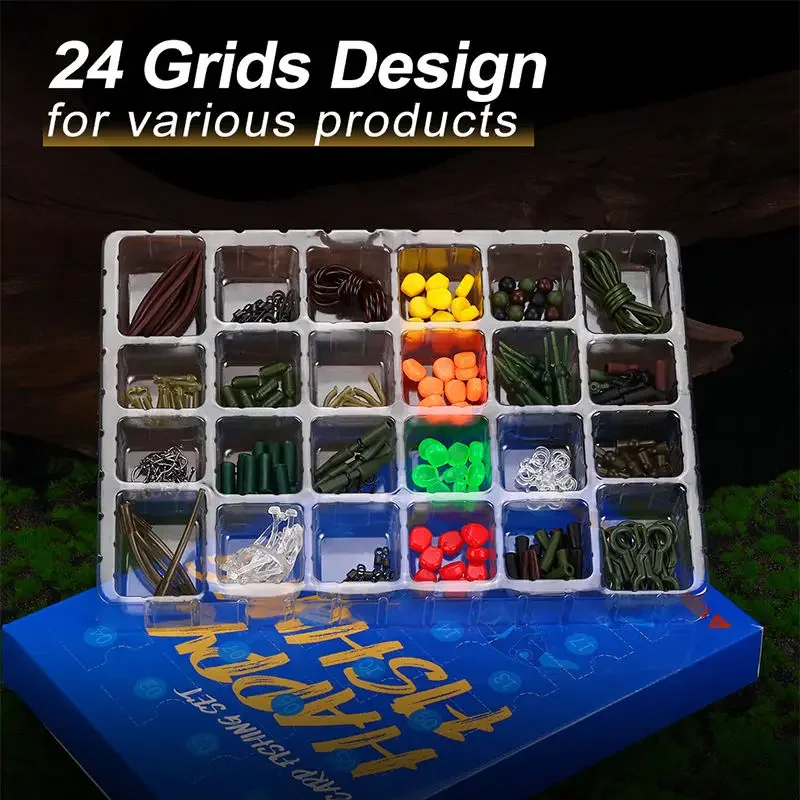 Kit de pesca de carpa, juego de accesorios para carpa, cuentas de maíz, manga de tubo, tapón giratorio, Combo de pesca, aparejos de carpa de agua dulce - imagen 4