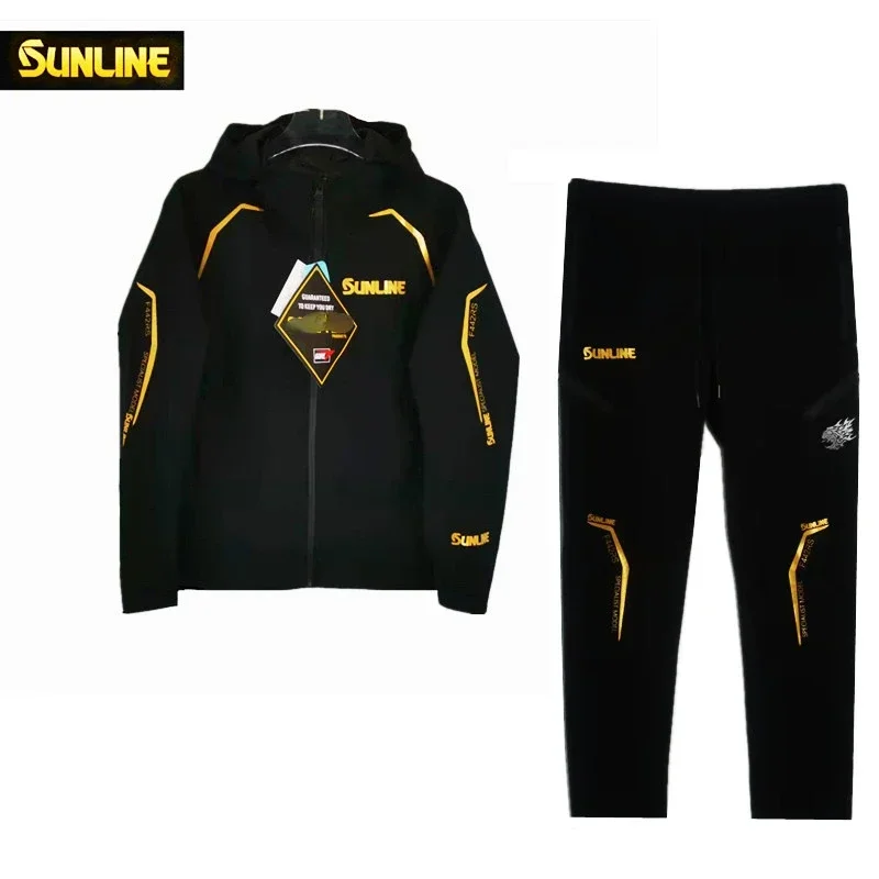 Traje de Pesca Impermeable Sunline – Chaqueta y Pantalón 3 Capas - imagen 3