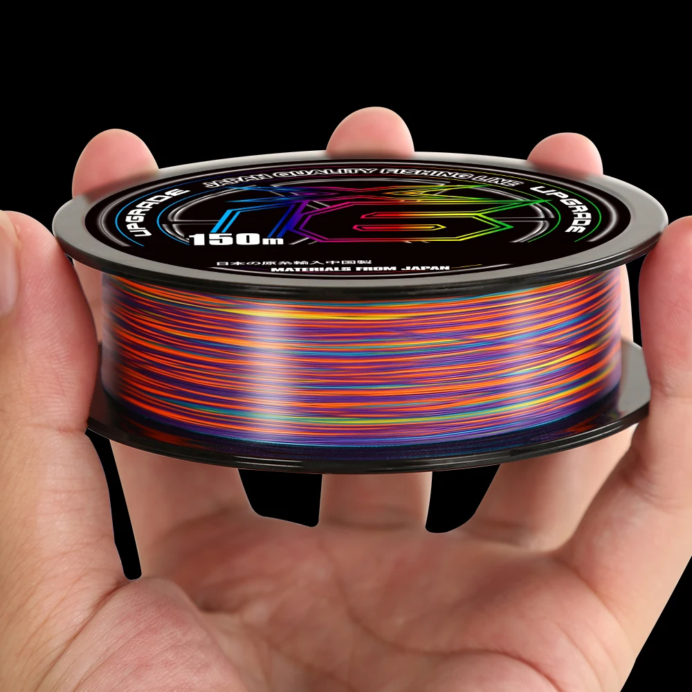 x16 fios trançados linhas de pesca cabo de pesca de água salgada enfrentar resistência à abrasão 300m 500m multifilamento super pe linha - imagen 5