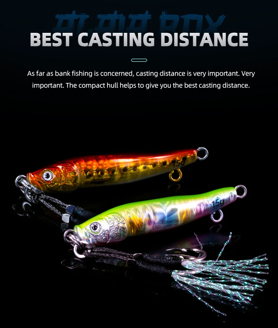 Se muestra un señuelo de pesca con un gancho de pesca y una línea de pesca