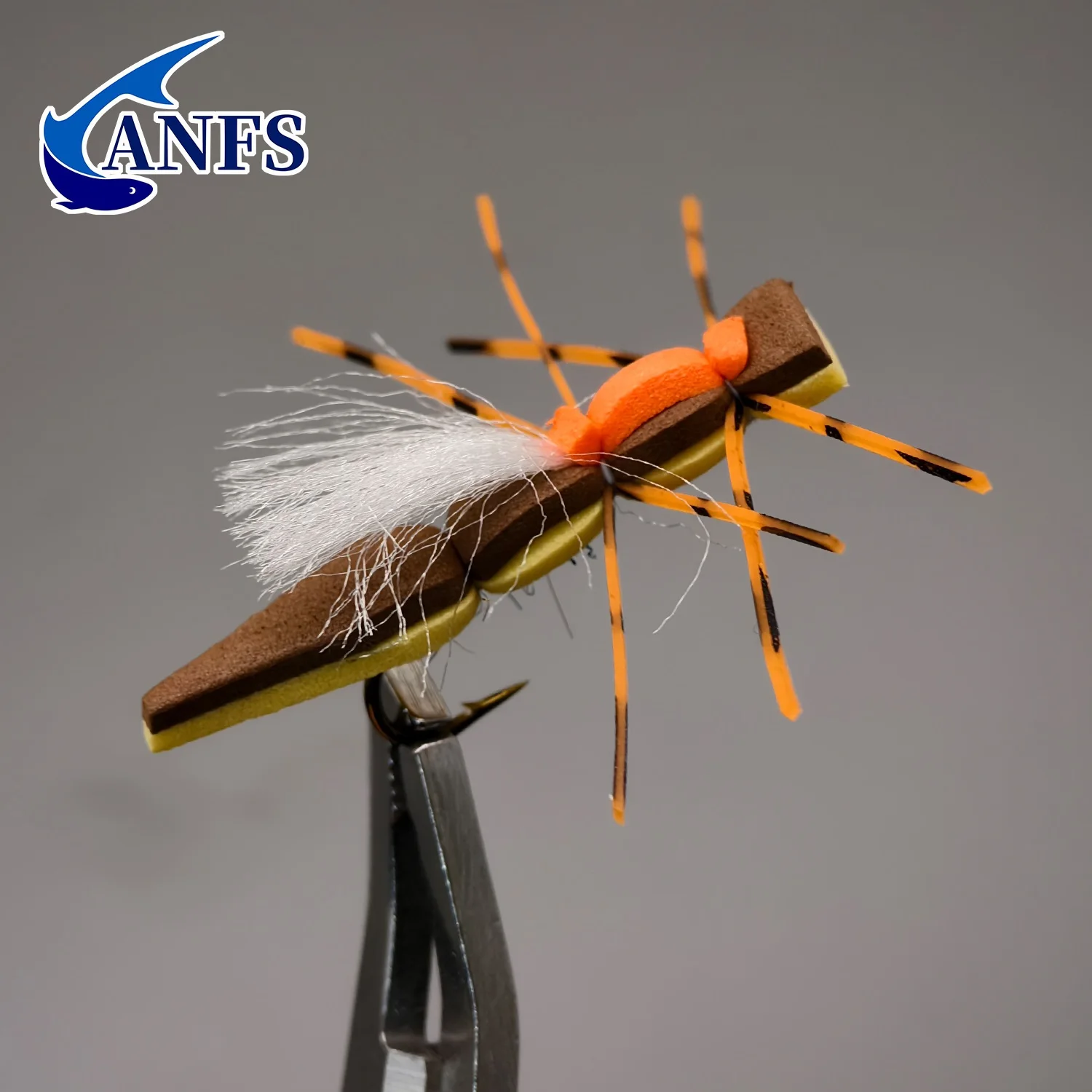 ANFS 3 señuelos de hormigas de espuma de pesca con mosca Premium colores surtidos-cebo realista para moscas secas para trucha, Lucio y lubina - imagen 5