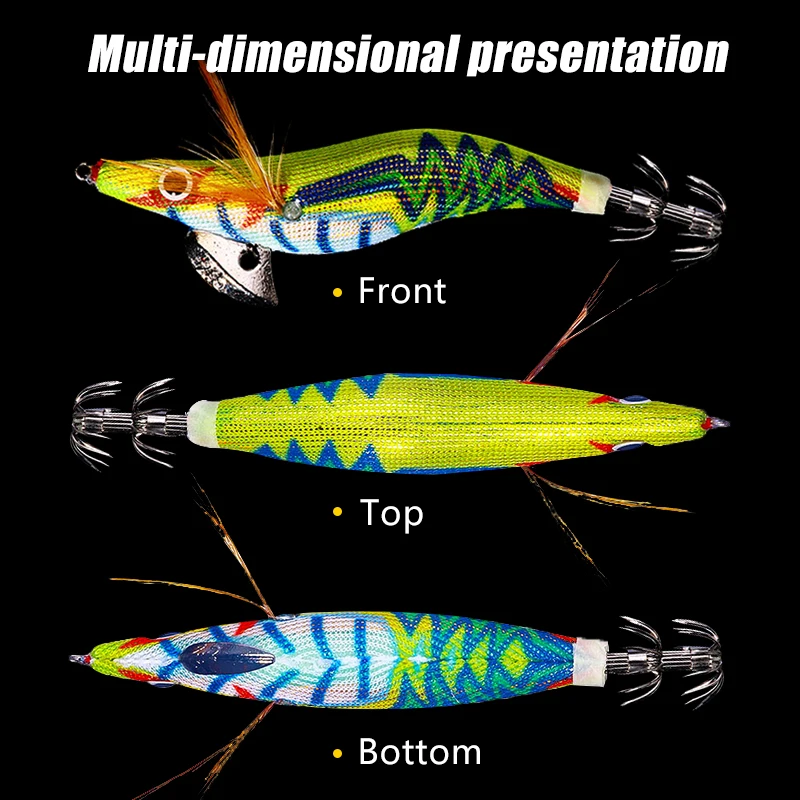Newup-señuelo luminoso para Pesca, anzuelo de calamar, 10,5 cm, 12,2g - imagen 5