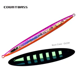 COUNTBASS Jig Vertical 400g – Señuelo metal brillante agua salada