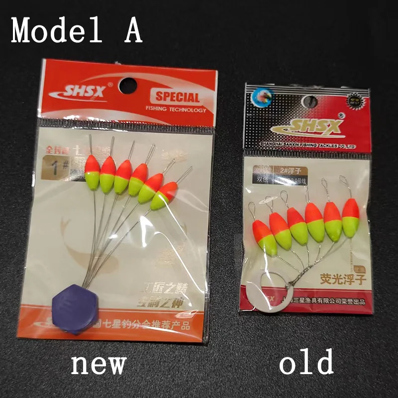 Venta al por mayor 30 paquetes/lote de frijoles flotantes de siete estrellas ovalados/cilindro 000 # -5 #   Flotador de Pesca Bobber Pesca accesorios de aparejos de Pesca A579 - imagen 3