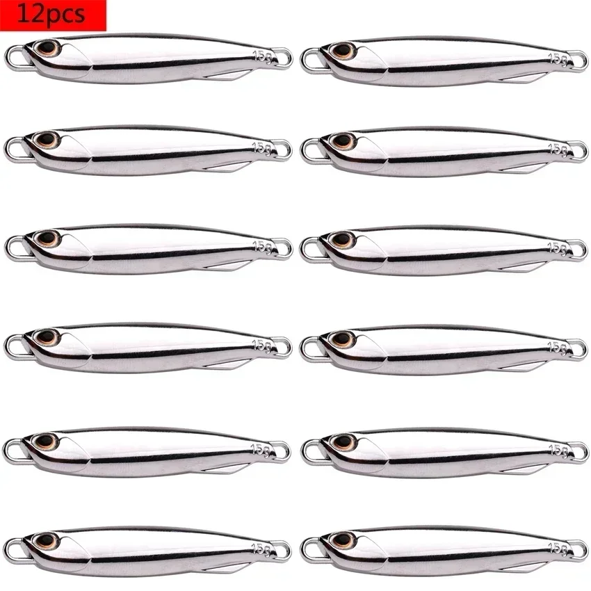 12pc-no hook silver