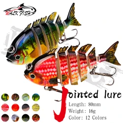 Señuelo articulado hundimiento lento WALK FISH crankbait swimbait